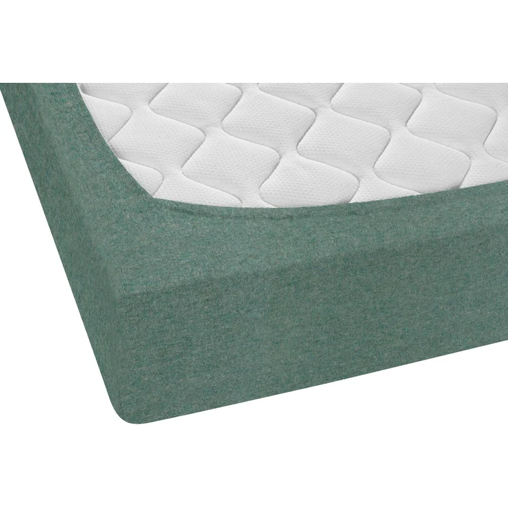 biberna Spannbetttuch , fichte, 1x 90x190 cm - 100x200 cm – Bild 2