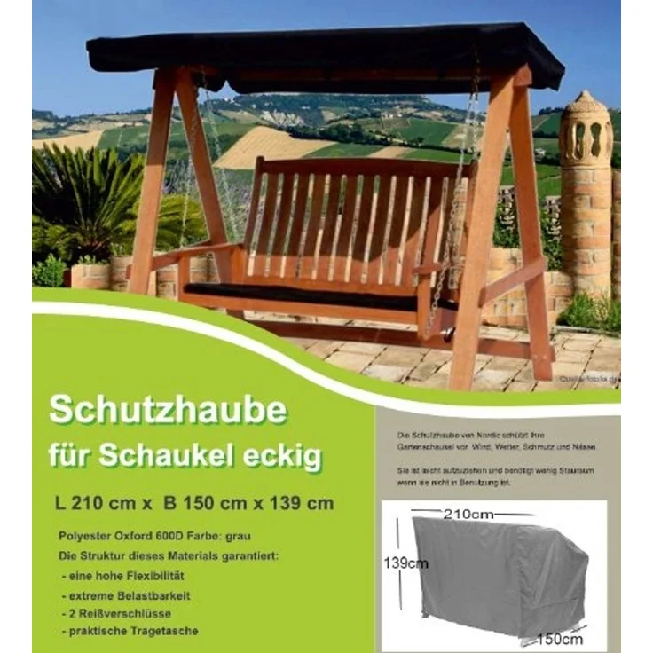 osoltus Gartenschaukelhaube Schutzhülle Outdoor eckig – Bild 2