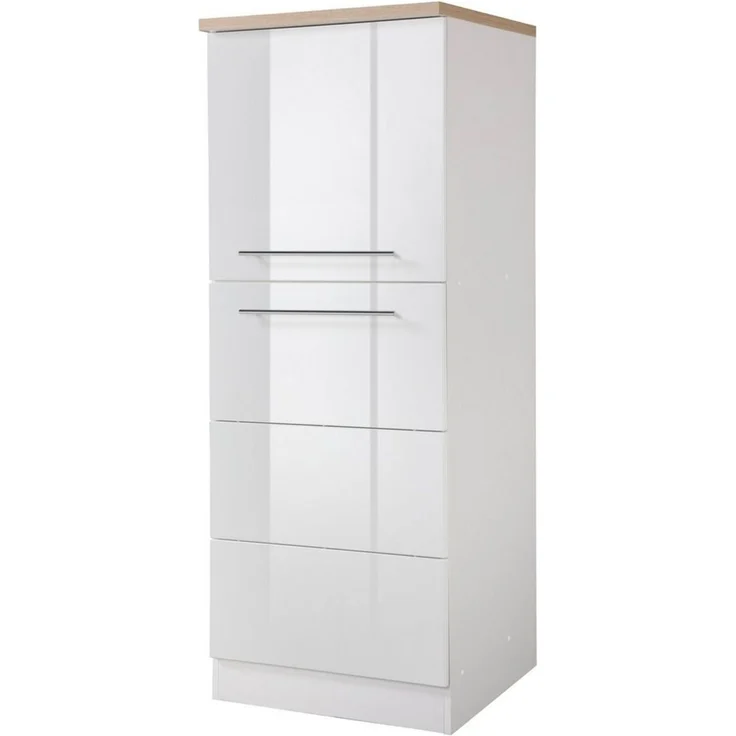 KOCHSTATION Seitenschrank KS-Wien Breite 60 cm, Höhe 165 cm, Türanschlag wechselbar – Bild 5