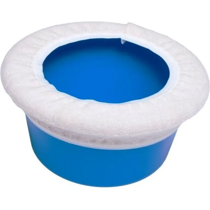 Potty Cover Style SIMPLE 3er Pack Frottee Organic GOTS Ecru