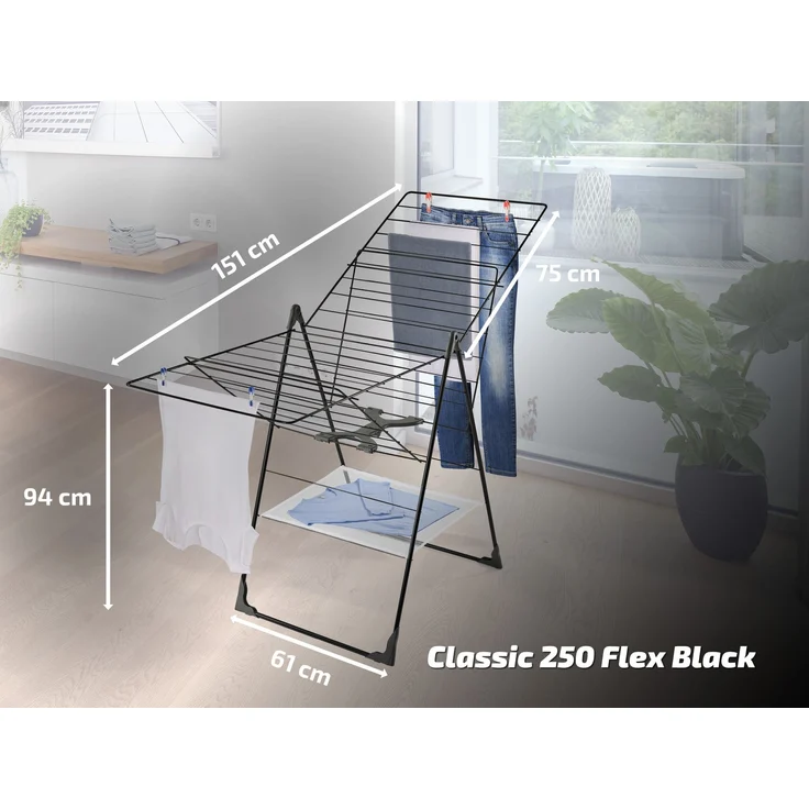 Standtrockner Classic 250 Flex Black – Bild 9