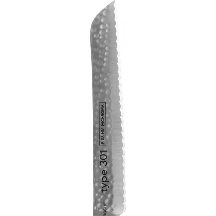 P-06 HM CHROMA type 301 Brotmesser mit Hammerschlagoptik – Bild 2