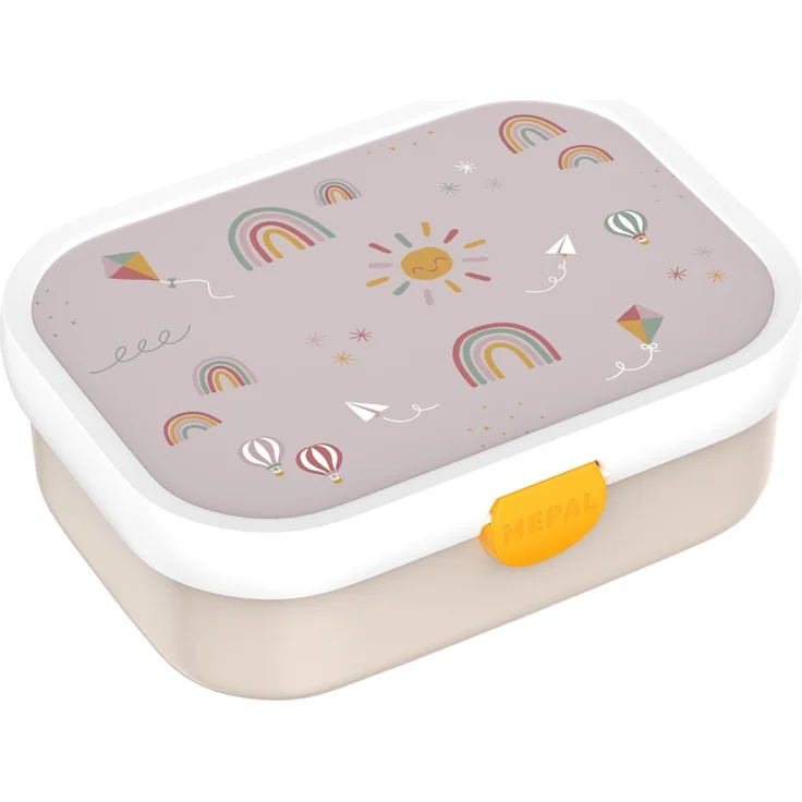 Mepal CAMPUS Brotdose mit Gabel - Sunshine & Rainbow (2026) – Bild 1