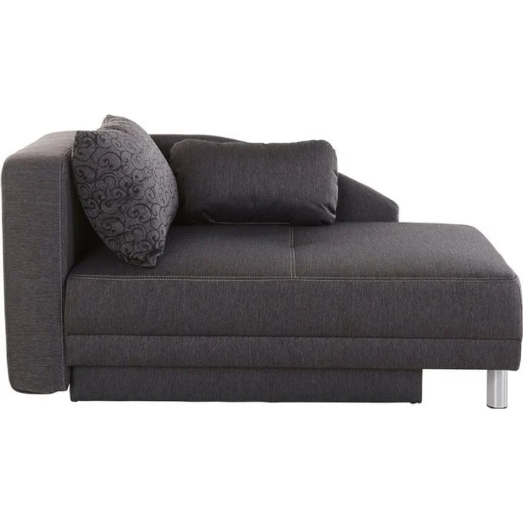Jockenhöfer Gruppe Recamiere Roy, Chaiselongue mit Bettfunktion und Bettkasten, inklusive Federkern – Bild 4