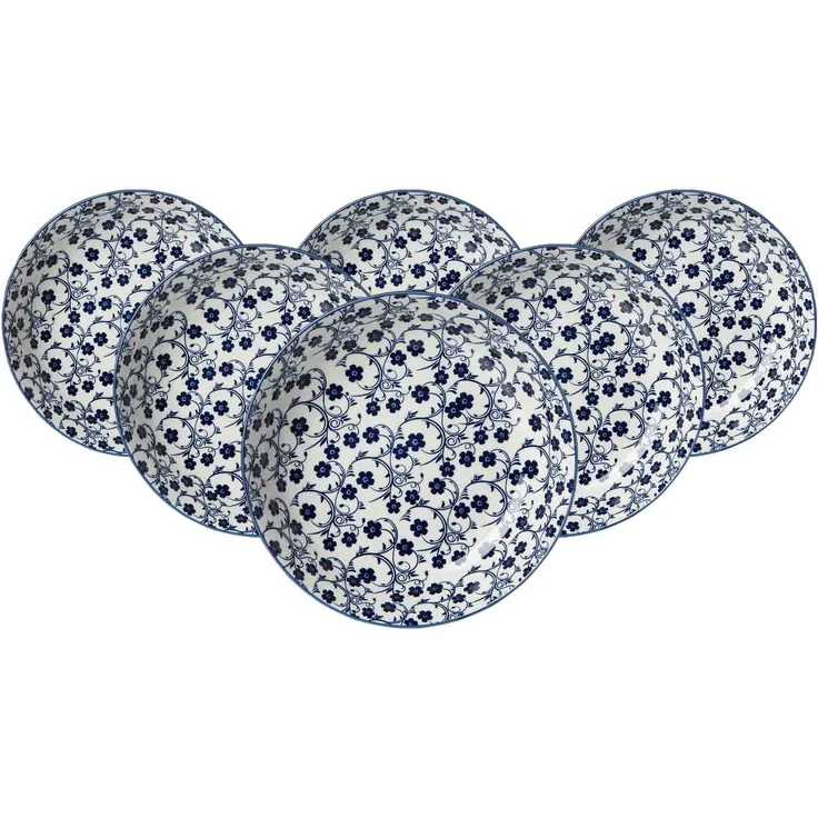 Ritzenhoff & Breker Royal Sakura Suppenteller ø 20,5 cm 6er Set – Bild 1