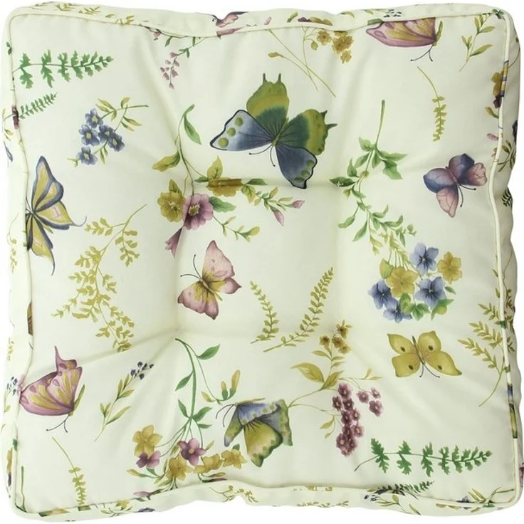 Frank Flechtwaren Stuhlkissen Sitzkissen "Sommerwiese" – Bild 4