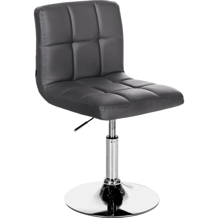 CLP Palma Lounger V2 Kunstleder Lounger höhenverstellbar und drehbar, schwarz