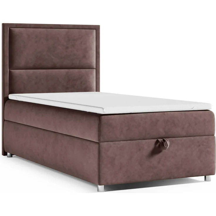 Best for Home Boxspringbett mit Bettkasten Trinity K-11 SINGLE Bonellfederkern inkl. 7 cm Topper (70x200 80x200 90x200 100x200 cm), verschiedene Liefermöglichkeiten, TOP Preis-Leistungs-Verhältnis – Bild 1