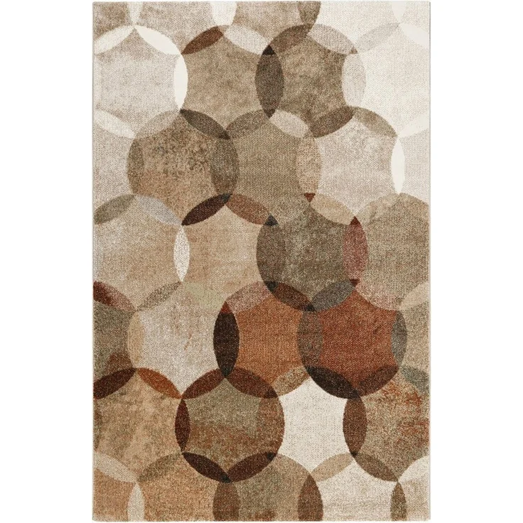 Esprit Teppich Modernina ESP-3378, rechteckig, Höhe: 13 mm, weicher Kurzflor in modernem Design, Wohnzimmer, Schlafzimmer, bunt – Bild 2