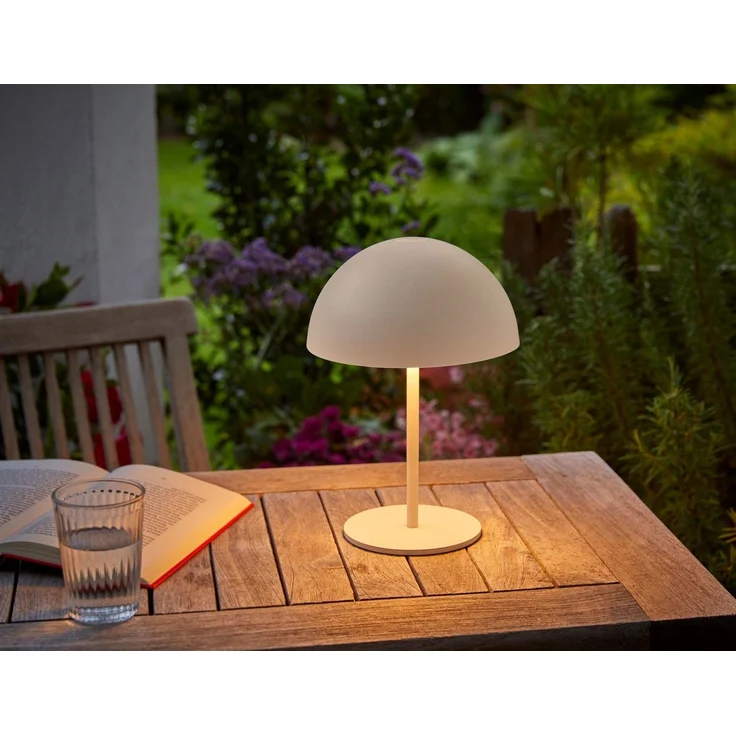 Northpoint LED Tischleuchte LED Metall Tischlampe Akku USB-C Touchschalter Outdoor – Bild 2