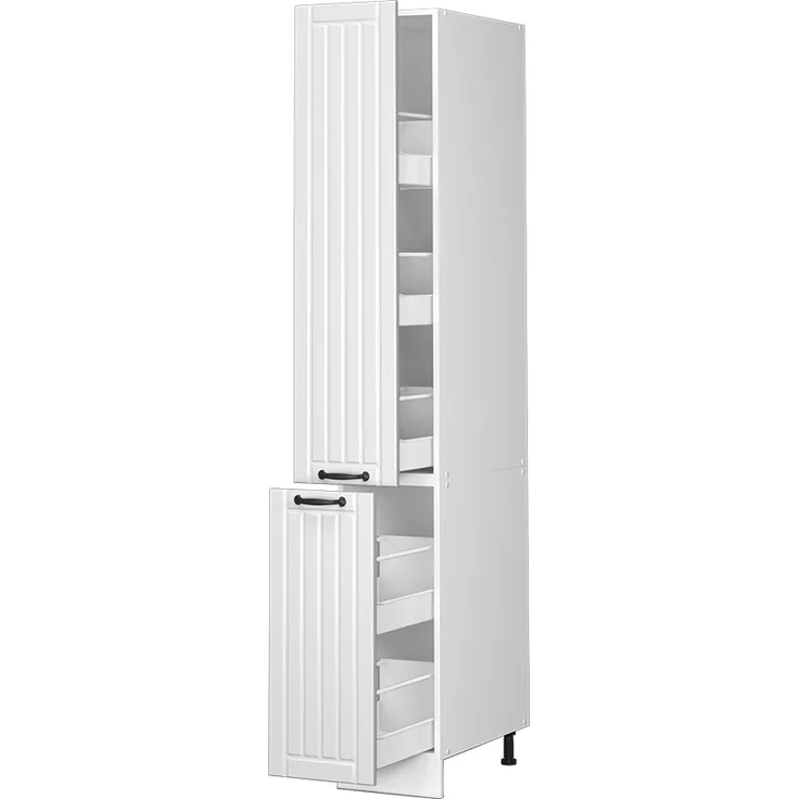 Apothekerschrank Fame-Line Weiß Landhaus 30 cm Vicco – Bild 2