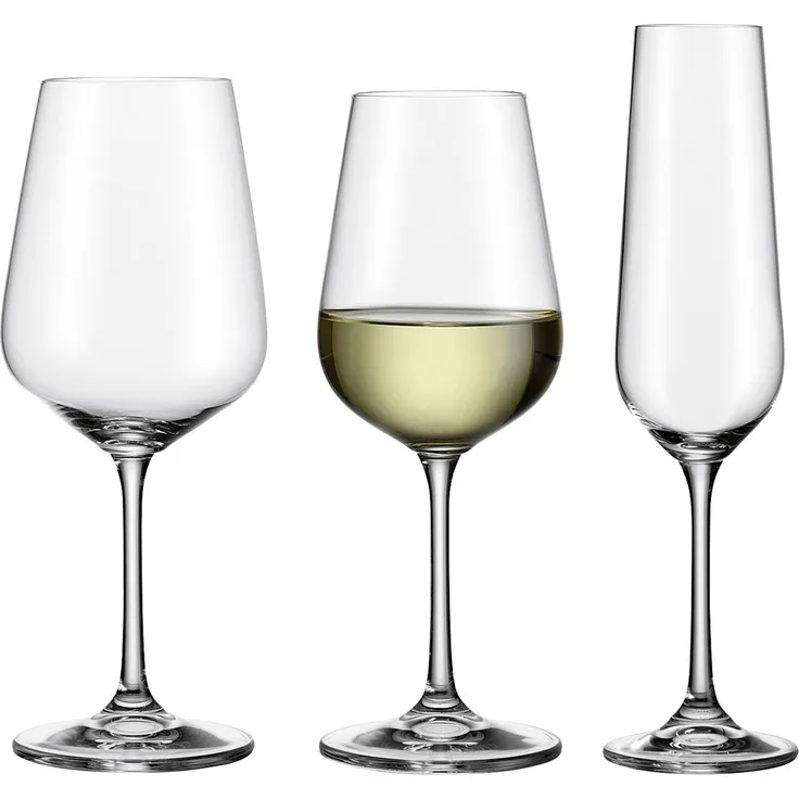 BOHEMIA CRISTAL Weinglas-Set Selection 12-teilig