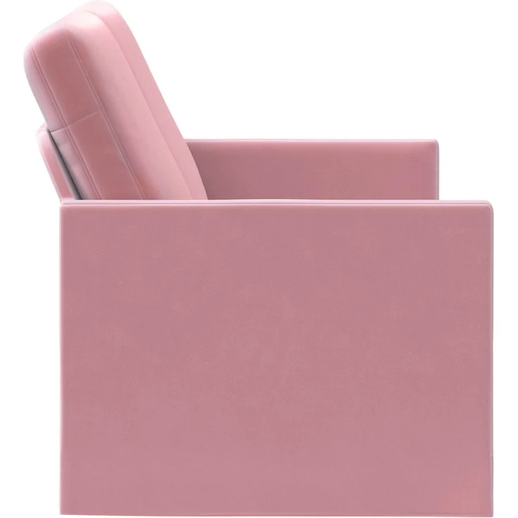 vidaXL 2-Sitzer Sofa Rosa 130 x 81 x 82 cm Samt (V) 42041058 – Bild 3