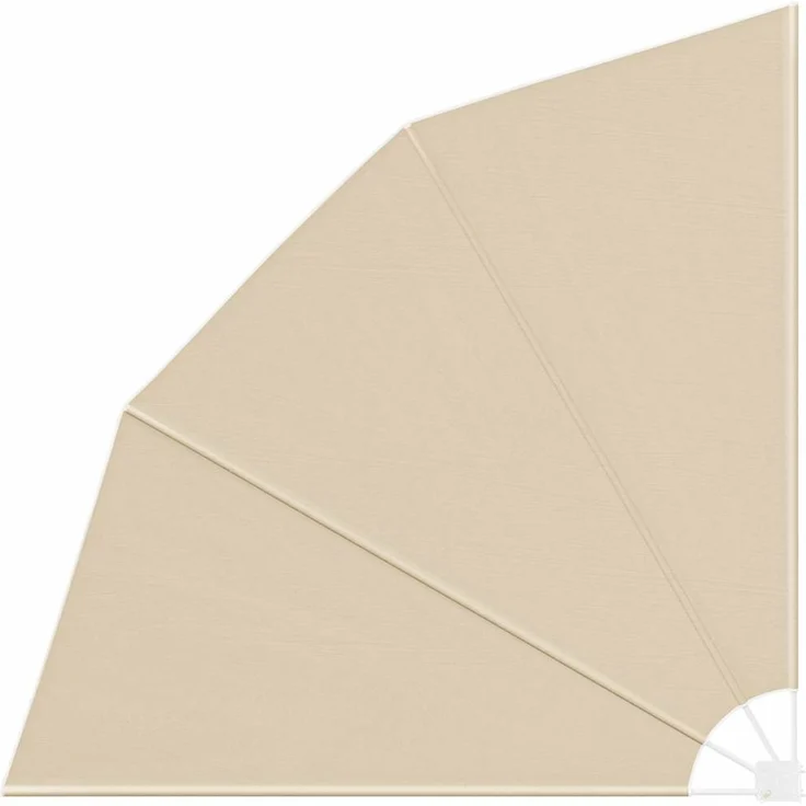vidaXL Balkon Sichtschutz Beige 210 x 210 cm Polyester 42000934 – Bild 2