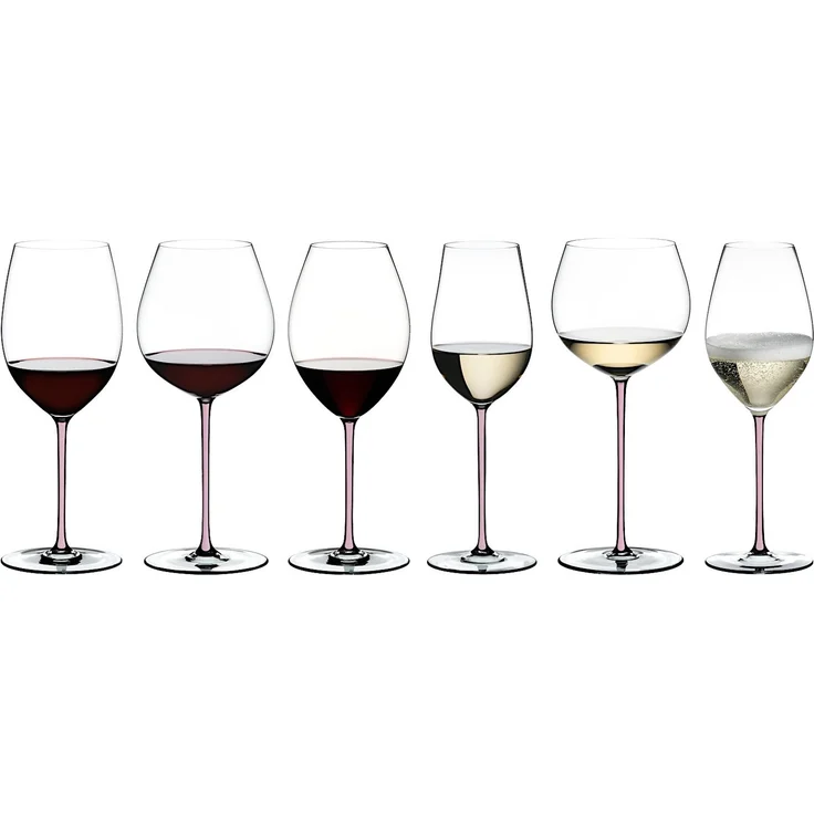 RIEDEL 4900/07P FATTO A MANO Pinot Noir Weinglas - Stiel PINK – Bild 5