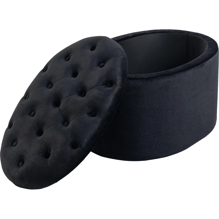 HOMCOM Sitzbank Sitzbank ovalförmig mit Stauraum – Bild 7