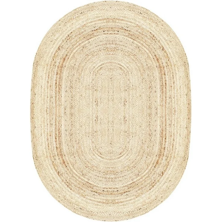 Marrakesch Orient & Mediterran Interior Teppich Jute Flur Läufer Teppich Emma 90 x 150cm, Handarbeit – Bild 5