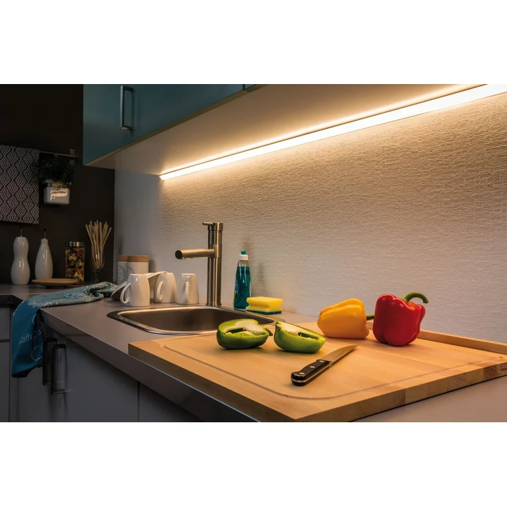 LED Strip, selbstklebend, erweiterbar/kürzbar, IP44, L 300 cm – Bild 9