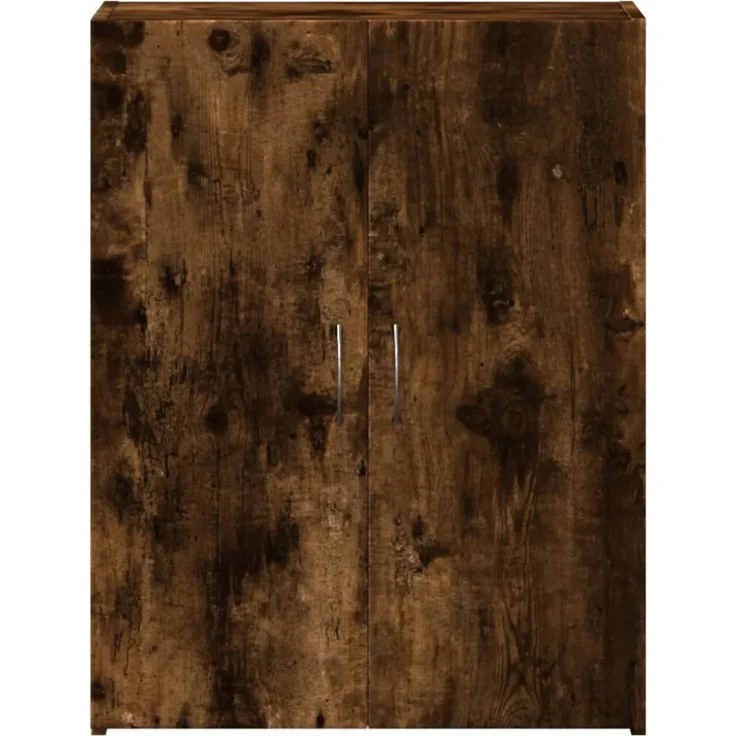 vidaXL Aktenschrank Räuchereiche 60x32x77,5 cm Holzwerkstoff 840769 – Bild 4