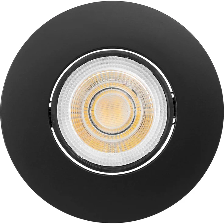 Maxkomfort LED Einbauleuchte Luxi, LED fest integriert, warmweiß, 3000K, Einbauspot – Bild 1
