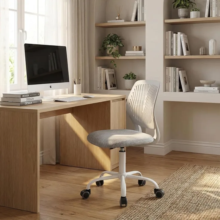 FurnitureR Schreiben Task Stuhl Ergonomische Kinder Teens Jungen Mädchen Studie Stuhl Mit Einstellbarer Höhe Drehbarer Computer Laptop Schreibtisch Stuhl Für Zuhause, Büro, Arbeitszimmer