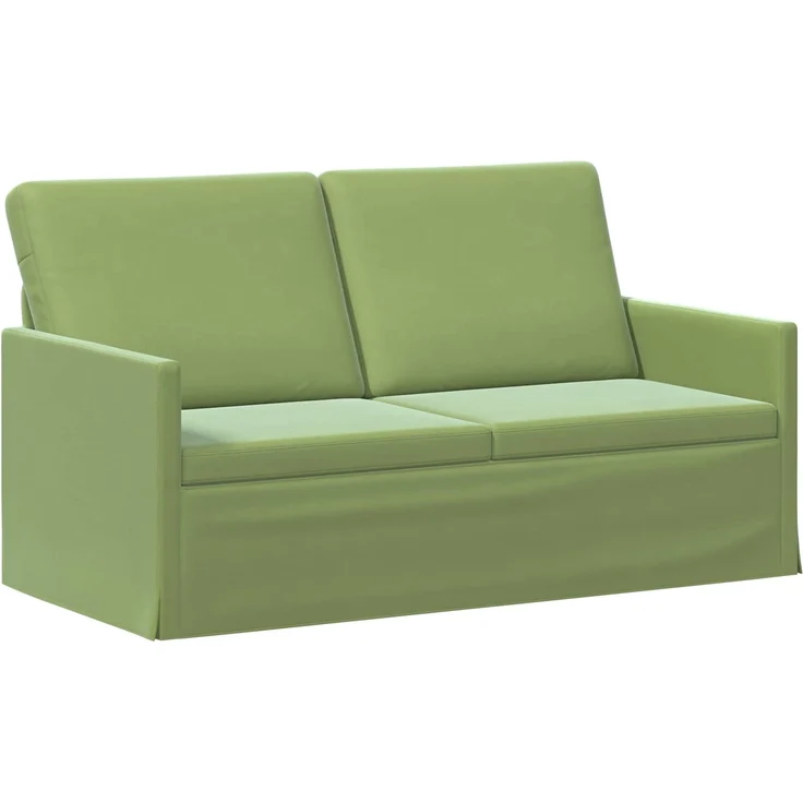 vidaXL Sofa-Set 2 pcs Hellgrün Samt (V) 3433206 – Bild 3