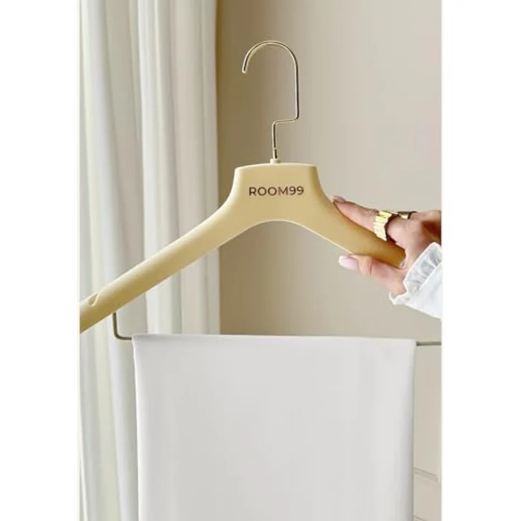 ROOM99 Vorhang mit Silberen Ösen Aura 180x250 cm Breite x Höhe Schiebegardinen Deko Modern Curtain Gardine Wohnzimmer Schlafzimmer Ecru, 1 Stück – Bild 7