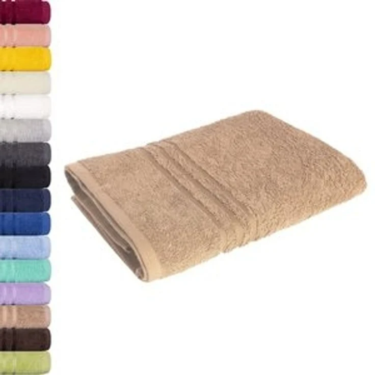 Lavea Saunatuch 80x200 cm, Frottierserie Elena, Cappuccino – Bild 6