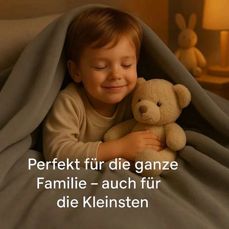 Julido Kuschlig weiche Kuscheldecke 150x200cm Wohndecke Tagesdecke Anthrazit – Bild 5