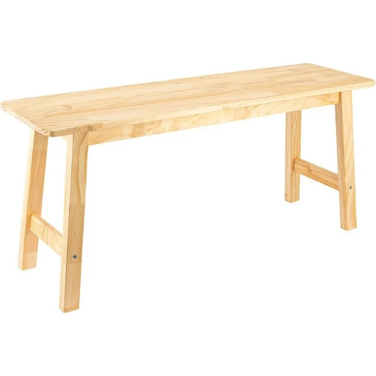 Youyijia Schuhbank Massivholzbank 100 cm Schuhbank Flur Sitzbank Landhausstil