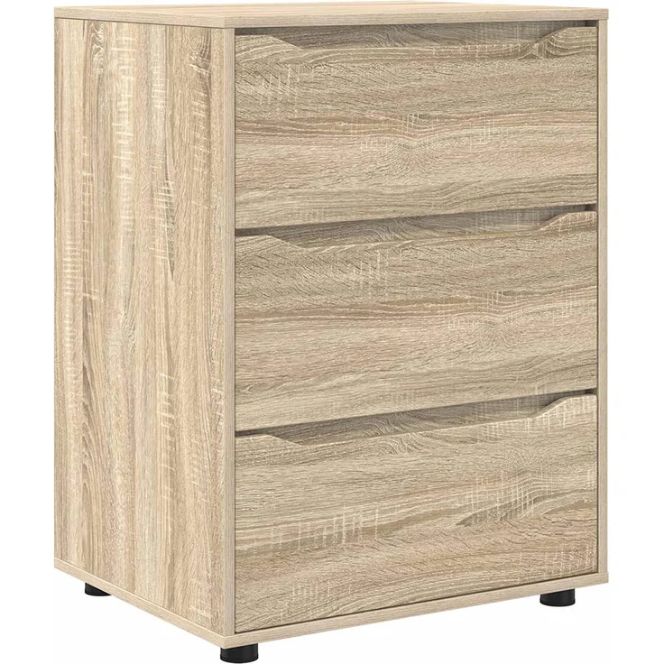 vidaXL Aufbewahrungsschrank 60 x 48 x 81 cm Holzwerkstoff Sonoma-Eiche 888859 – Bild 2