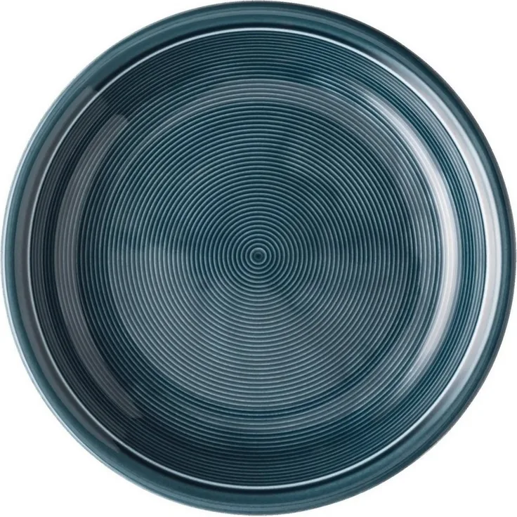 Thomas Trend Colour Suppenteller, tiefer Teller, Porzellan, Night Blue, 22 cm, 11400-401920-10322