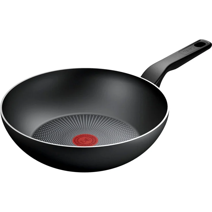 Tefal Wok Recycled On, Induktion, Ø 28 cm, Aluminium (1-tlg), aus 100% recyceltem Aluminium, Antihaftversiegelung, Thermo-Signal – Bild 1