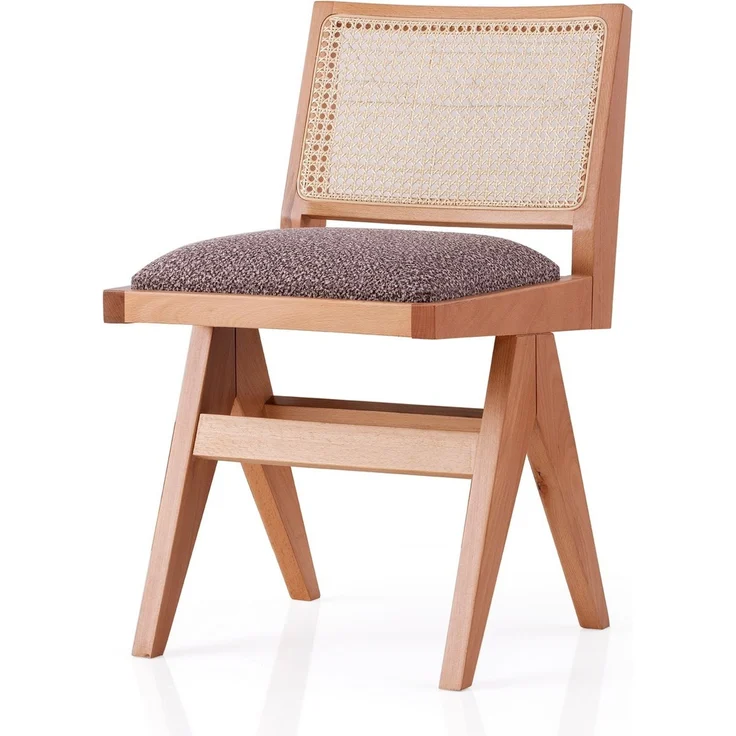 Skye Decor 'Form - 4303' Stuhl, Eiche / Braun, 45 x 77 x 59,5 cm – Bild 1