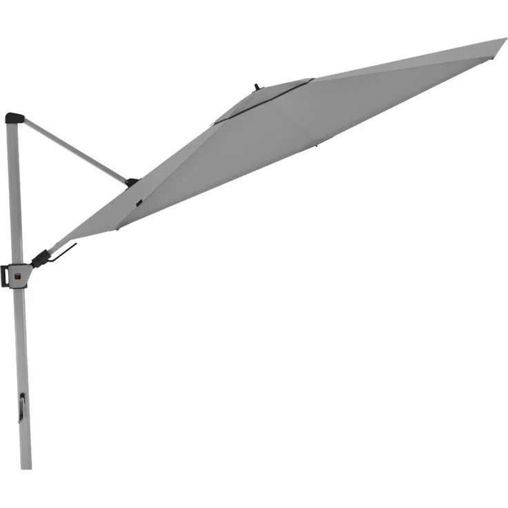 Knirps Sonnenschirm / Ampelschirm "Hyperion 340", light grey, Ø 340 cm – Bild 2