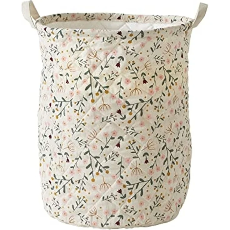 vertbaudet Aufbewahrungskorb Kinderzimmer Aufbewahrungskorb BLUMENZAUBER, Blumenmuster – Bild 2