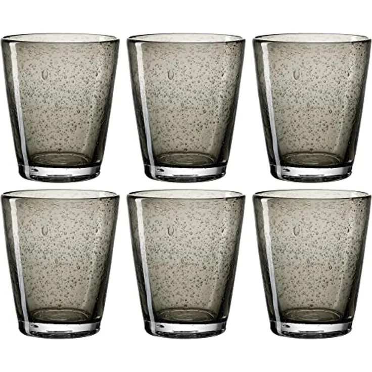 LEONARDO Gläser-Set BURANO, 6-tlg, Glas, 330 ml, 6-teilig