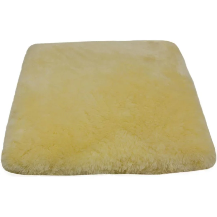 Reissner Lammfelle Sitzkissen Echtes Merino Lammfell mit Schaumstoffeinlage – Bild 1