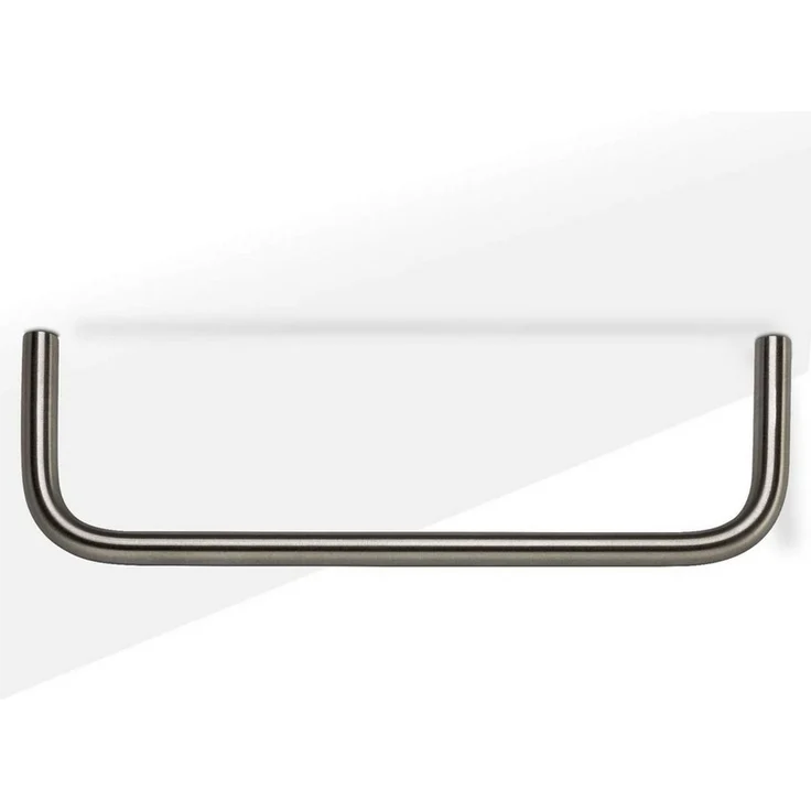 SO-TECH® Garderobenstange Kleiderstange U-Form echt Edelstahl Durchmesser 12 mm, Länge 730 mm, Edelstahl gebürstet – Bild 1
