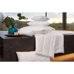 Sommerbett Aqua Aktiv 135 x 200 cm, Baumwolle, Weiß