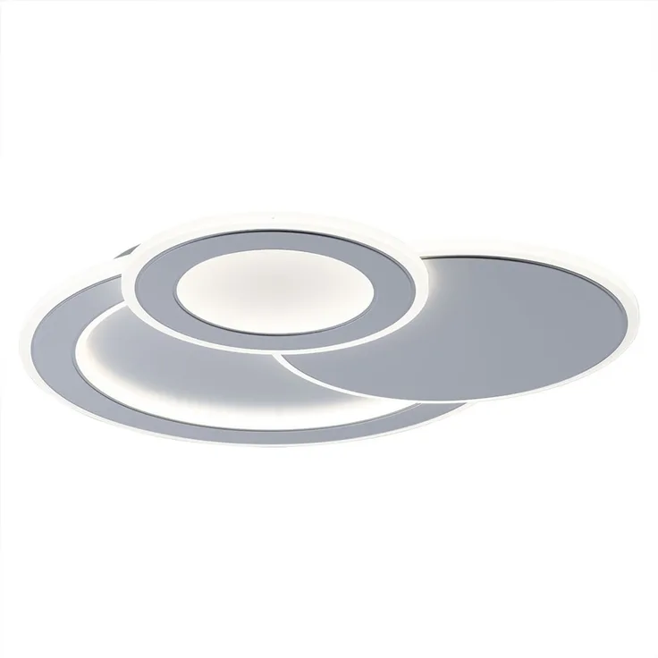 LED Deckenleuchte, Fernbedienung, dimmbar, CCT, L 49 cm