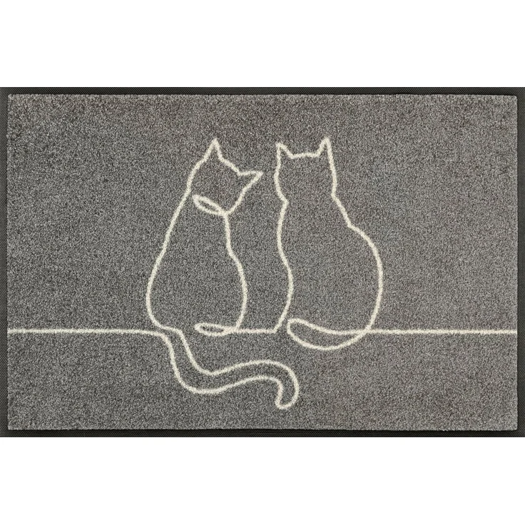 wash+dry by Kleen-Tex Fußmatte Fußmatte 50 x 75 cm Lovetails waschbar, Eingangsmatte normal, Höhe: 500 mm – Bild 5