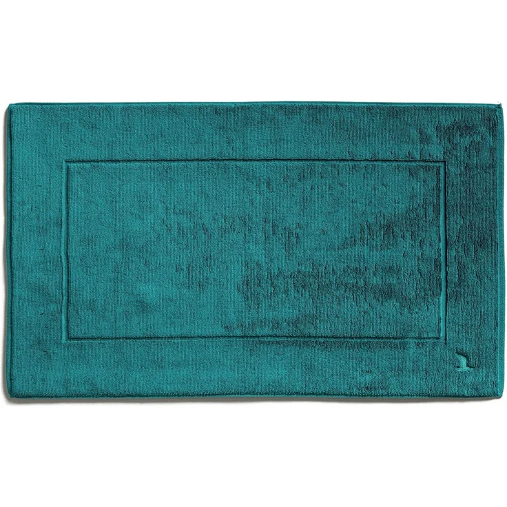 Möve Badematte Superwuschel, Höhe 8 mm, beidseitig nutzbar, fußbodenheizungsgeeignet, Baumwolle, quadratisch – Bild 1