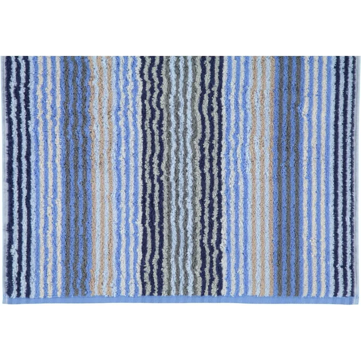 Cawö Handtücher Unique Stripes 944 11 Saphir 50 x 100 cm – Bild 3