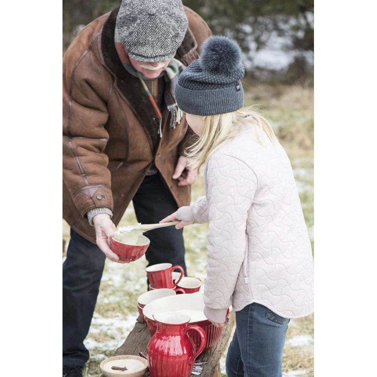 Ib Laursen Krug Mynte 1,7l Keramik Kanne Vase 2077- 33 - strawberry rot – Bild 4