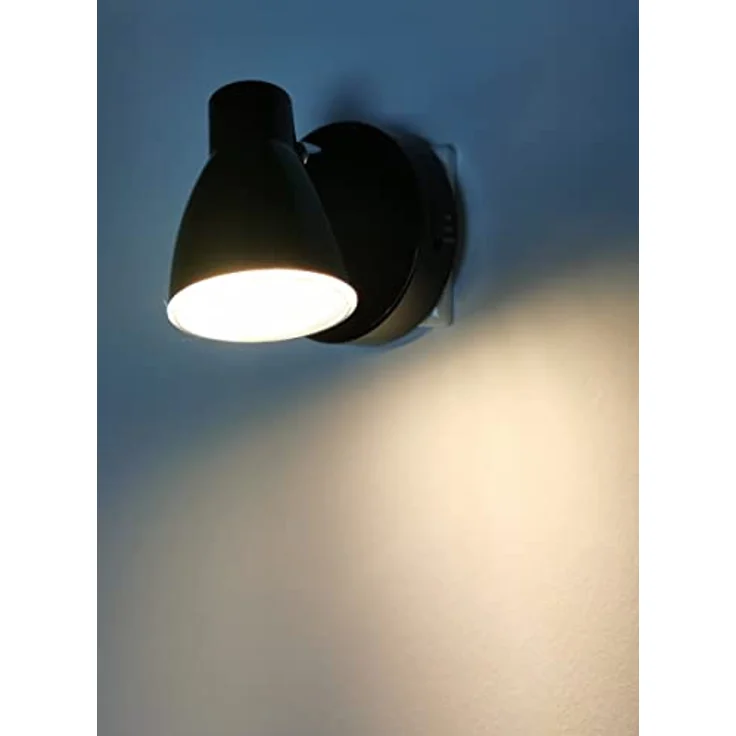 TRANGO LED Nachtlicht, 2635-015 LED Sensor Nachtlicht *MILO* mit Bewegungssensor & Automatikfunktion in Schwarz Sicherheitslicht direkt 230V, Steckdose Lampe, Wandlampe, Orientierungslicht, Nachtlampe, Steckdosenlicht – Bild 10