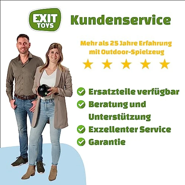 EXIT Silhouette Sports Bodentrampolin Ø 366 cm, mattschwarz, für Outdoor mit 120 kg Max. Belastbarkeit, ohne Sicherheitsnetz, 72 Sprungfedern – Bild 6
