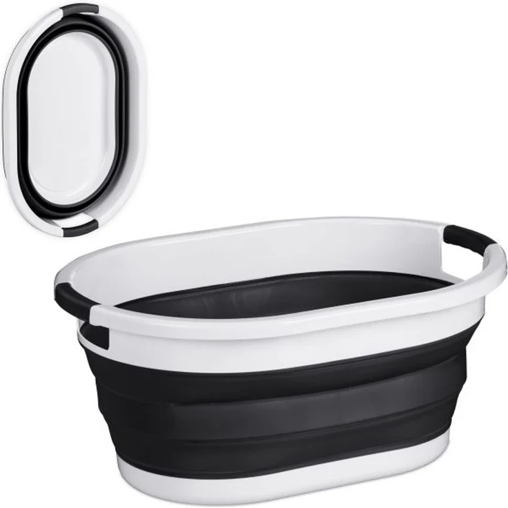 Faltbarer Wäschekorb 36 Liter – Bild 1