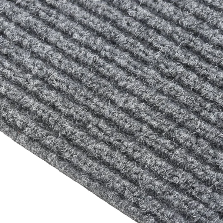 vidaXL Schmutzfangläufer Grau 100x350 cm 327179 – Bild 1