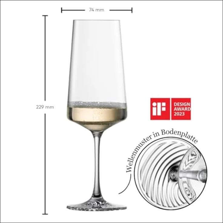 Zwiesel Glas ECHO Champagnerglas 395 ml 4er Set – Bild 9